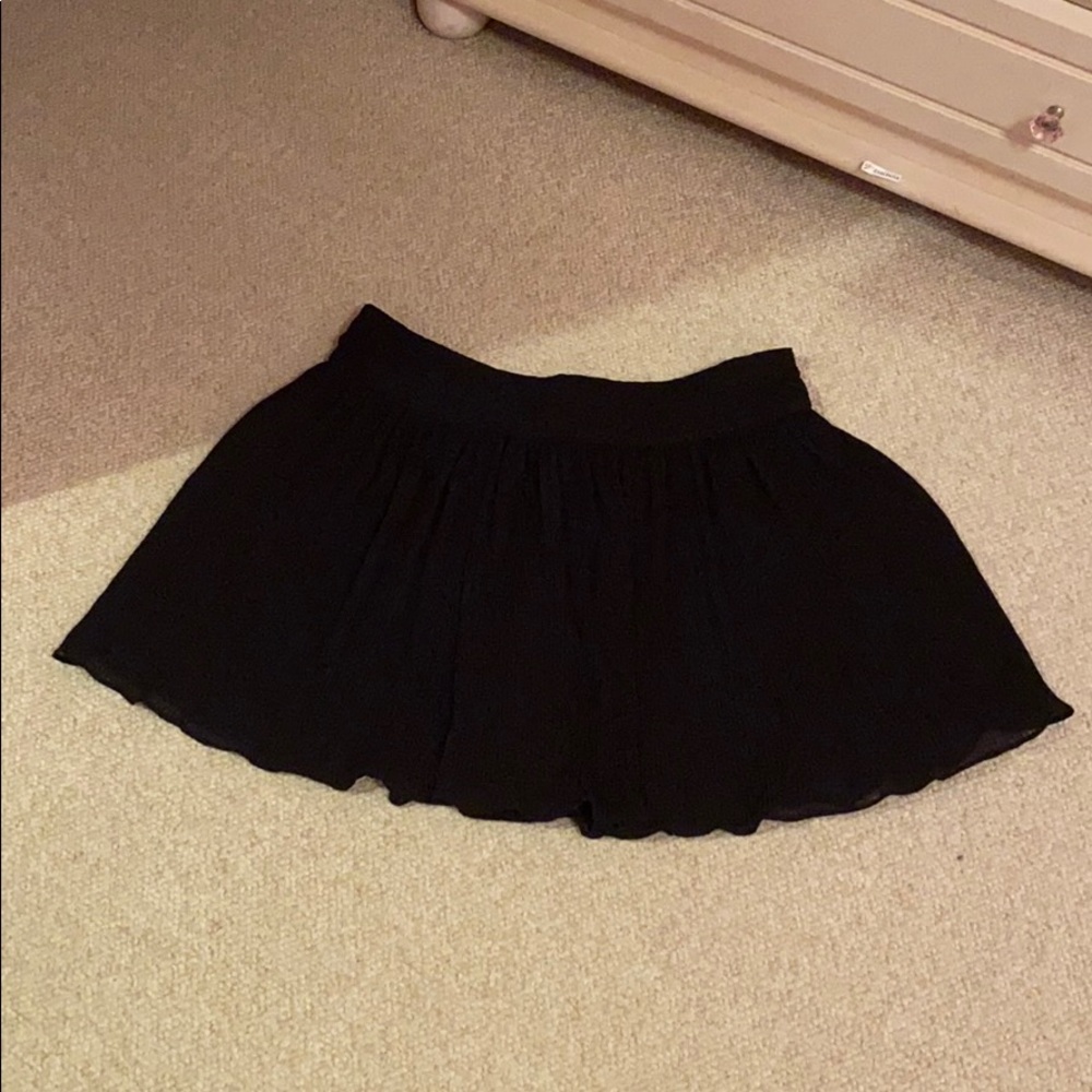 SOMETHING NAVY black skirt